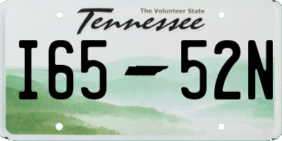 TN license plate I6552N