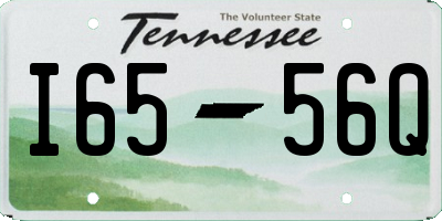 TN license plate I6556Q