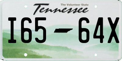 TN license plate I6564X