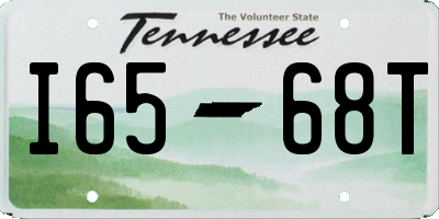 TN license plate I6568T