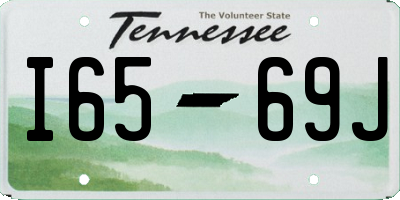 TN license plate I6569J