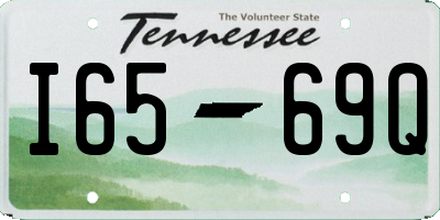 TN license plate I6569Q
