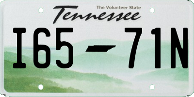 TN license plate I6571N