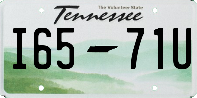 TN license plate I6571U