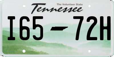 TN license plate I6572H