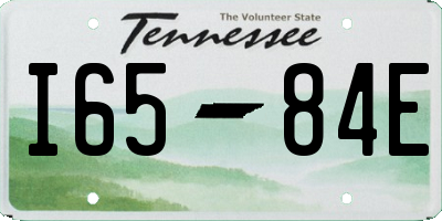 TN license plate I6584E