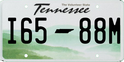 TN license plate I6588M