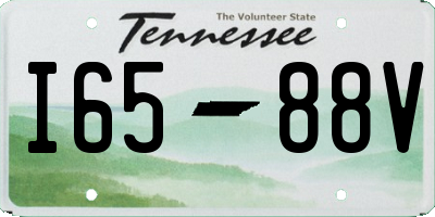 TN license plate I6588V