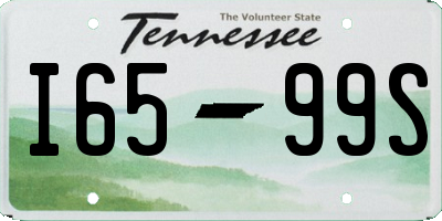 TN license plate I6599S