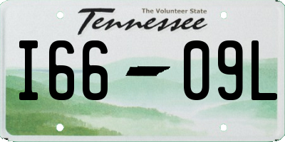 TN license plate I6609L