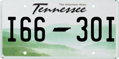TN license plate I6630I