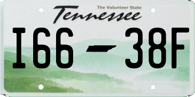 TN license plate I6638F