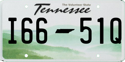 TN license plate I6651Q