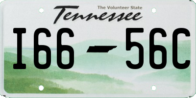 TN license plate I6656C