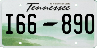 TN license plate I6689O