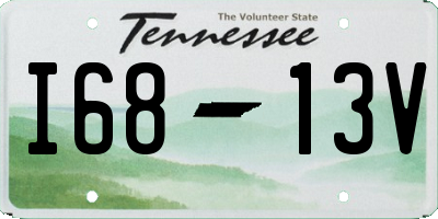 TN license plate I6813V