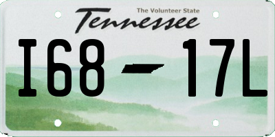 TN license plate I6817L