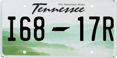 TN license plate I6817R