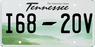 TN license plate I6820V