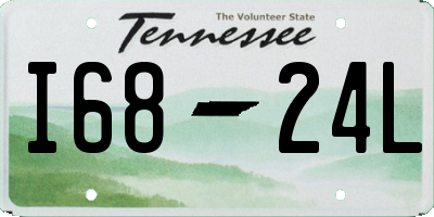 TN license plate I6824L