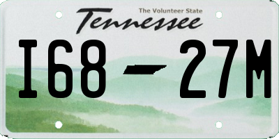 TN license plate I6827M