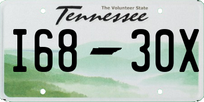 TN license plate I6830X