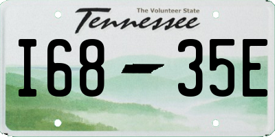 TN license plate I6835E