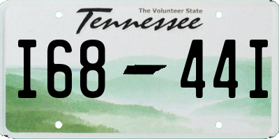 TN license plate I6844I
