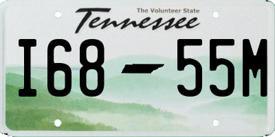 TN license plate I6855M