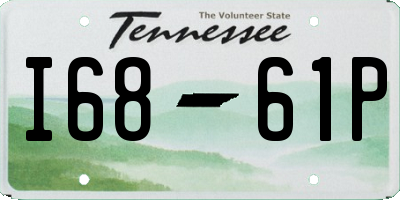 TN license plate I6861P