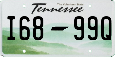 TN license plate I6899Q
