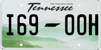 TN license plate I6900H