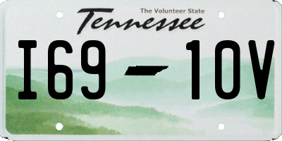 TN license plate I6910V