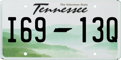 TN license plate I6913Q