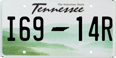 TN license plate I6914R