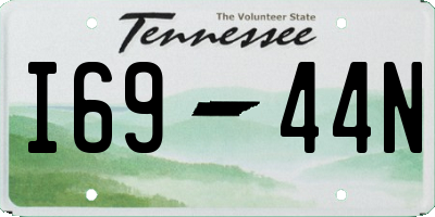 TN license plate I6944N
