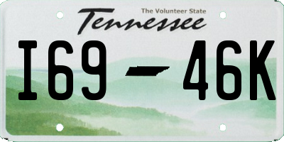 TN license plate I6946K