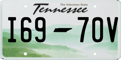 TN license plate I6970V