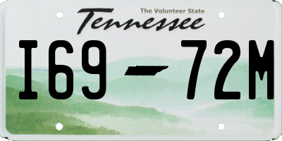 TN license plate I6972M