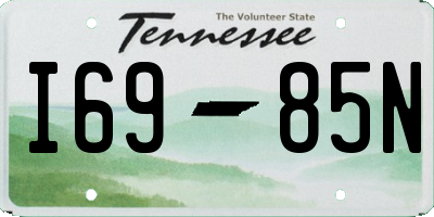 TN license plate I6985N