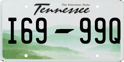TN license plate I6999Q