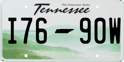 TN license plate I7690W