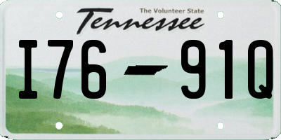 TN license plate I7691Q