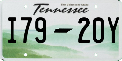 TN license plate I7920Y