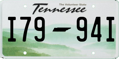 TN license plate I7994I
