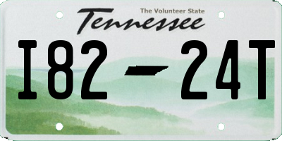 TN license plate I8224T