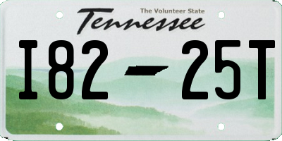 TN license plate I8225T