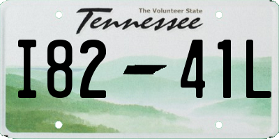 TN license plate I8241L
