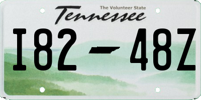 TN license plate I8248Z