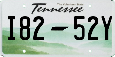 TN license plate I8252Y